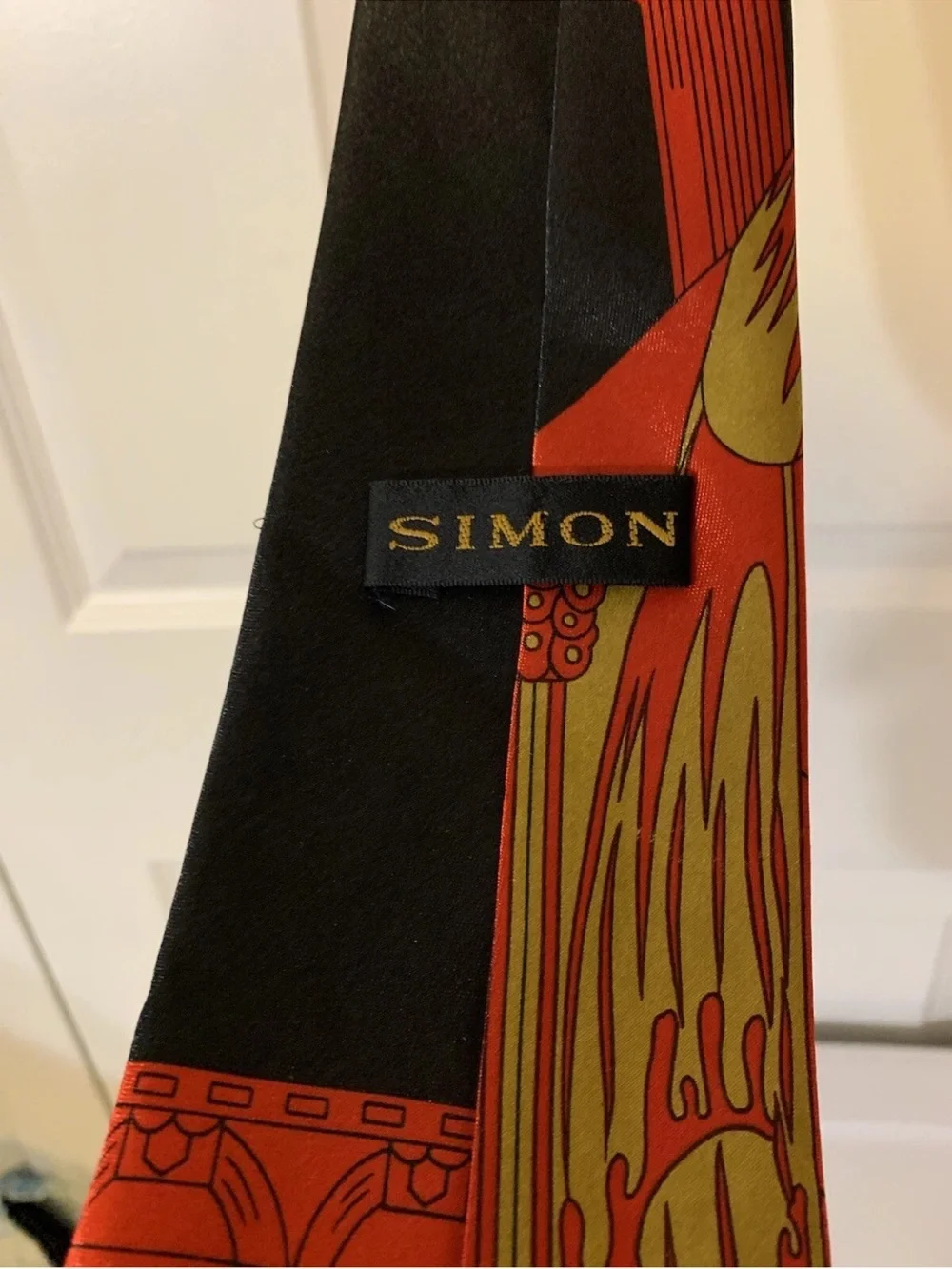 Looney Tunes Necktie Tie Bugs Bunny In Tux W/ Award‎ By Simon